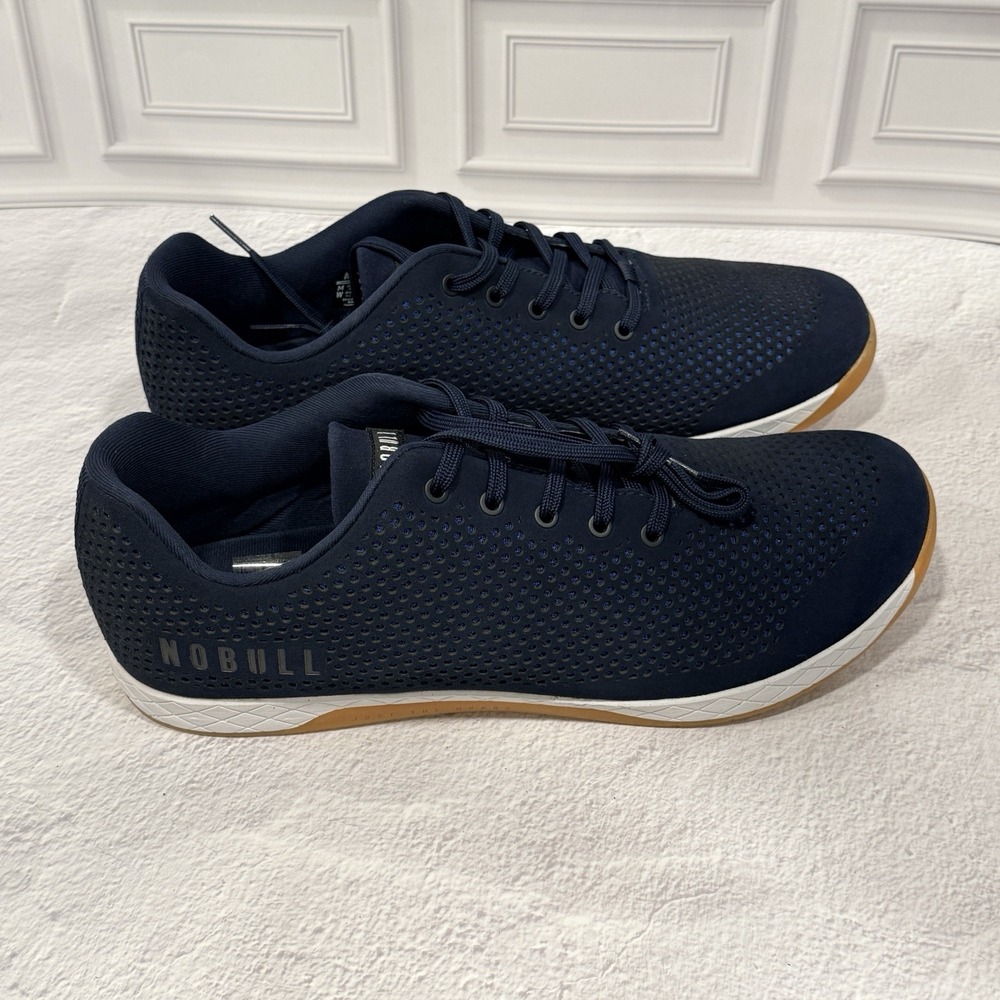 NOBULL Unisex Training Running Shoes Size Men's 18 Women's 19.5 Navy NWOT - Picture 7 of 12